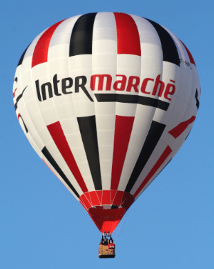 Enveloppe Cameron Balloons Type Z pour l'enseigne Intermarché