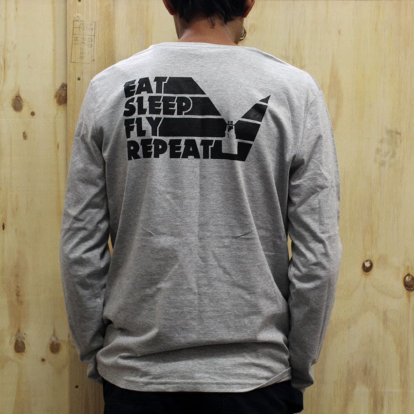 T-shirt manches longues gris
